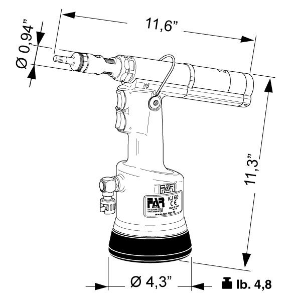 KJ60A 1/4-20 - Image 2